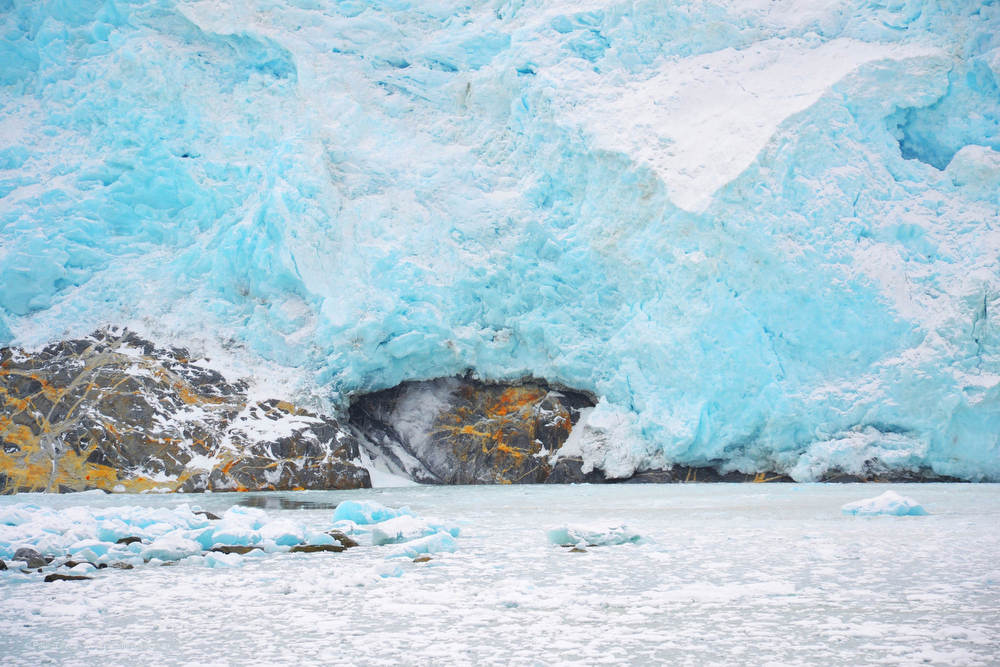 Glaciar Pia: grandiosidade do maciço de gelo